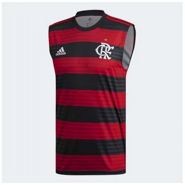 Camiseta Sin Mangas Flamengo 2018-19 Rojo
